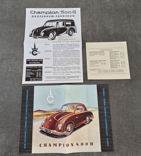 Champion 400 prospekt auto - 400,
