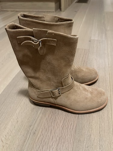 Crush handmade engineer suede - crush,