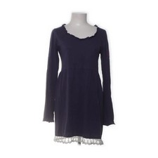 ChillNorway, Kleid, Größe: M, Blau, Baumwolle, Einfarbig, Damen #TaK