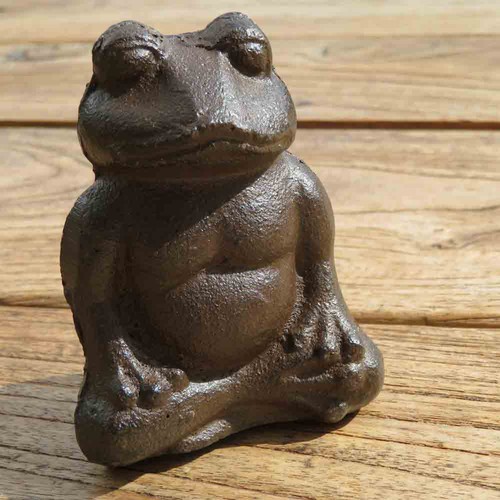 Frosch gusseisen deko - gusseisen, garten