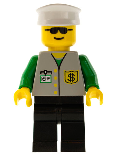 Lego town minifigur bank - -,