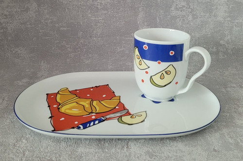Kahla frühstücks set apfel - frühstücks-set,