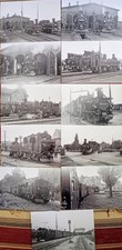 11 historische Fotoabzüge Dampflok Schmalspurbahn Mügeln, Sachsen, IV K, DDR, DR