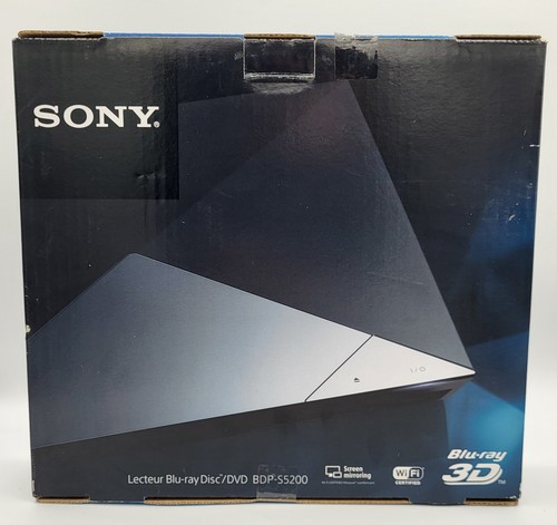 Sony bluray dvd player - 3d,