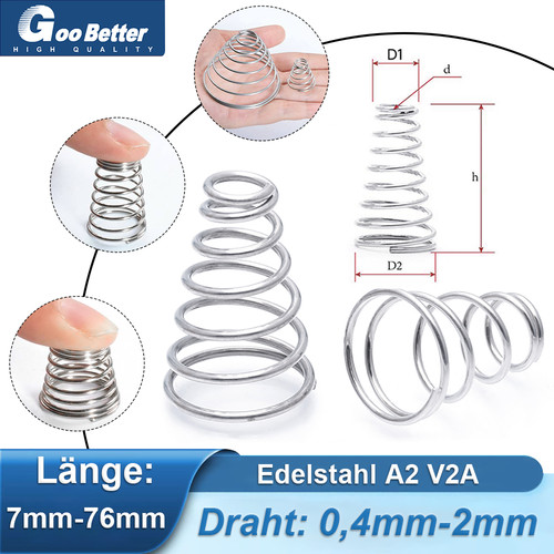 Konische kegel druckfeder - kegel,