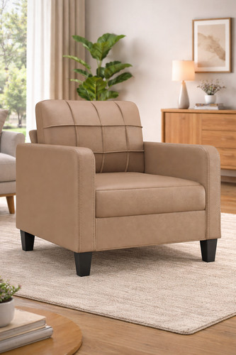Moderner sessel kunstleder - sessel,