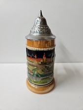Bierkrug Wick Werke Motiv Würzburg alt DBGM ca. 1960