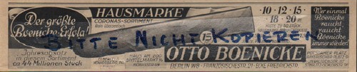 Berlin werbung 1937 - berlin,,