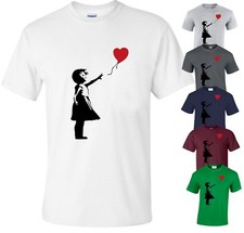 BANKSY GIRL WITH HEART BALLON