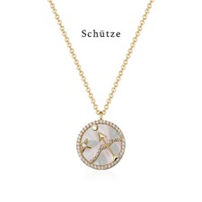 Sternzeichen Kette 14K