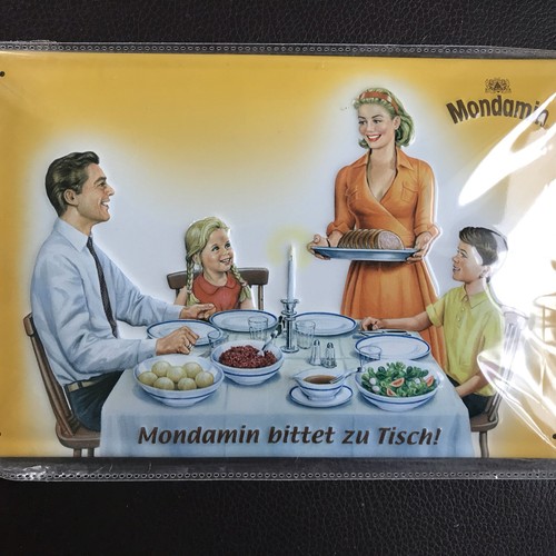 Mondamin blechschild ein fest - ein,