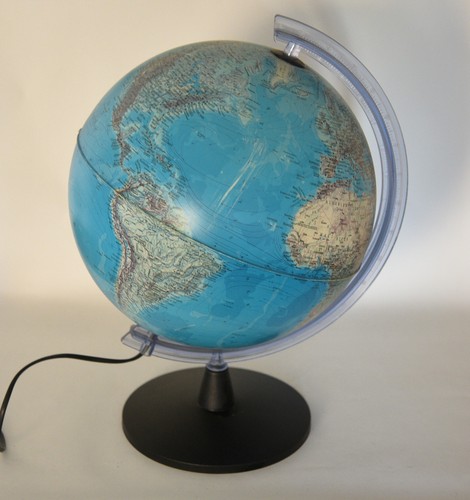 Vintage globus beleuchtet - vintage,
