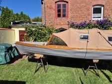 DDR Faltboot Delphin 110 Typ 1 Baujahr 1960 für Seitenbordmotor max. 18 PS