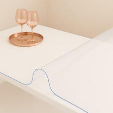 Tischfolie PVC Tischschutz Transparent Tischmatte Folie Tischdecke 2mm KLAR