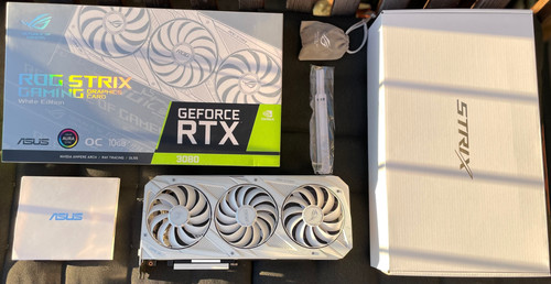 Asus rog strix rtx - rog, white