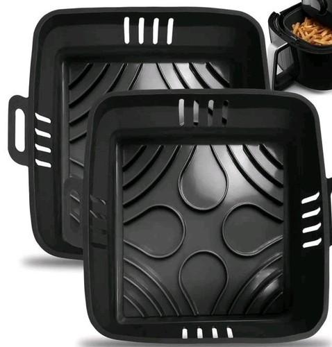 2pcs air fryer - air, silicone