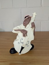 Bassgeiger  Contrabass Figur Antartidee/Made in Italy Jazz-Figur Italien