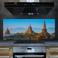 Brima Tempel im Nebel 125x50