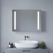 Bad spiegelschrank mit led - bad,