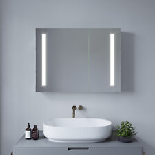 Bad Spiegelschrank mit Led Beleuchtung Badspiegel Anti-Beschlag Wandspiegel Neu