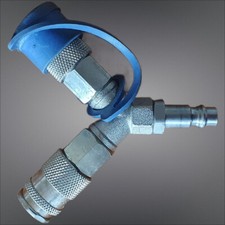 Dräger MSA Feuerwehr 4066-856  Y-Verteiler Druckluft (AIR)  Schnellkupplung