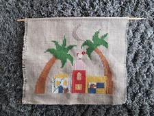 Stickbild gestickt Kreuzstich