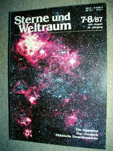 Sterne und weltraum 87 - weltraum, 7-8/87