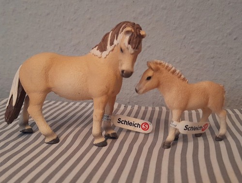 Schleich fjord pferde stute - fjord-pferde,