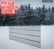 Doppelstabmattenzaun 6/5/6 mm