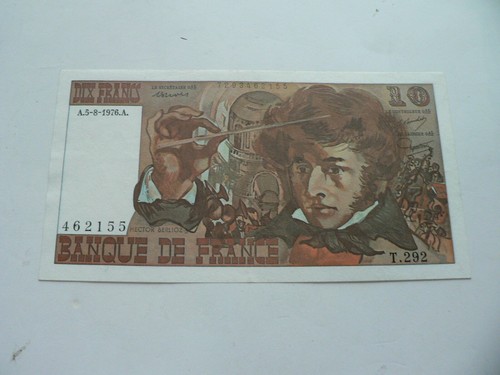 Banknote frankreich francs - banknote, 10