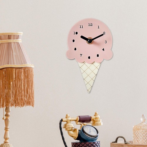 Mini wanduhr eiscreme - mini-wanduhr,,