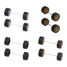 2 Stück 1:64 Räder Alufelgen