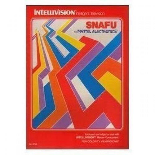 Intellivision spiel snafu - -,