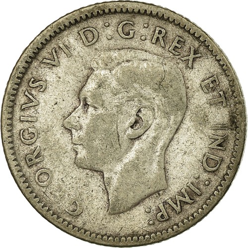 Münze kanada george - vi,, 10