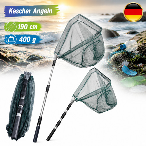 Teleskop kescher für garten - teleskop,