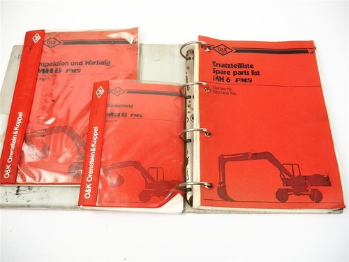 Mh6 pms hydraulikbagger - o&k,