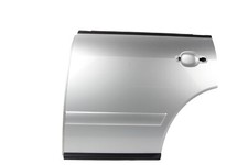 Tür Audi A2 8Z 2001 Türblatt hinten links Fahrerseite LY7W Lichtsilber-metallic