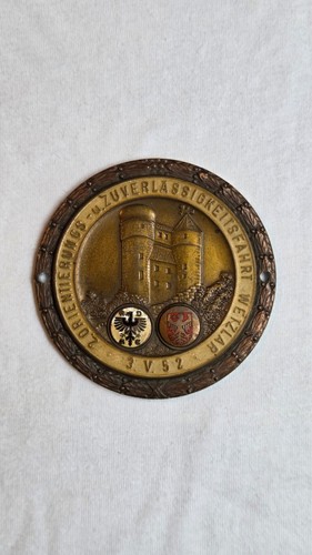 Alte auto kühlerplakette - alte,