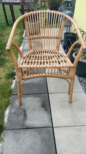 Rattansessel bistrostuhl - rattansessel,