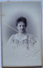 orig. CDV Foto Fotografie Frau