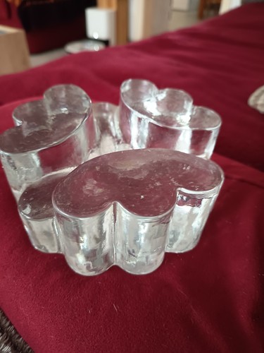 Stövchen massives glas - massives,