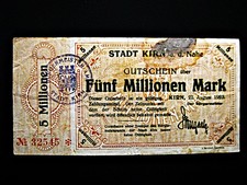 Stadt Kirn  5 Millionen Mark
