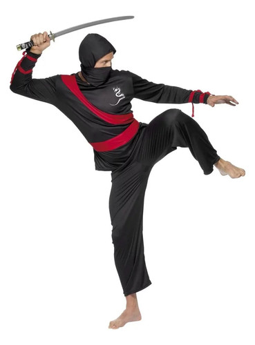 Schwarzer schlangen ninja - schwarzer,