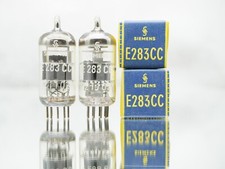 matched pair E283CC-SIEMENS-TRIPLE MICA-NOS/NIB Roe-V-10 Röhre Tube NEW in Box 5