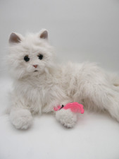 FurReal Friends Hasbro Katze Lulu weiß liegend blaue Augen 2010 funktioniert