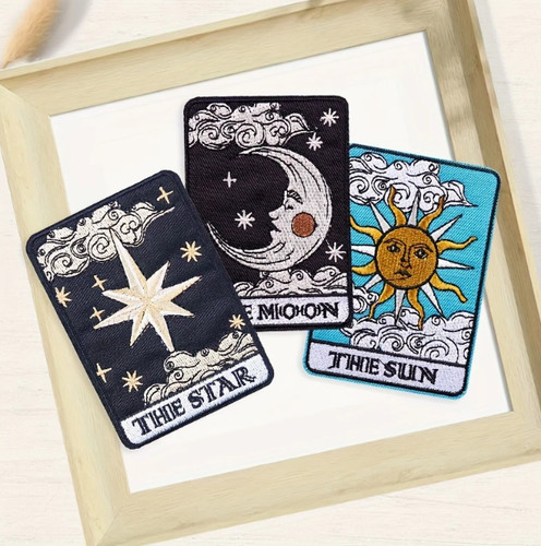 Tarotkarte patch bügelbild - patch,