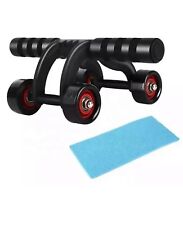 4 Rad Bauchmuskel Roller Core Übung Krafttraining Liegestützstange