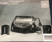 Umhängetaschen/Handtasche/ Tasche schwarz 3tlg. Miniknirps , Börse