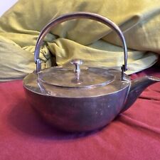 Teekanne - versilbert - Bauhausstil