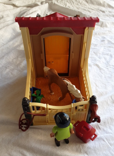 Playmobil pferdestall sparky - pferdestall,